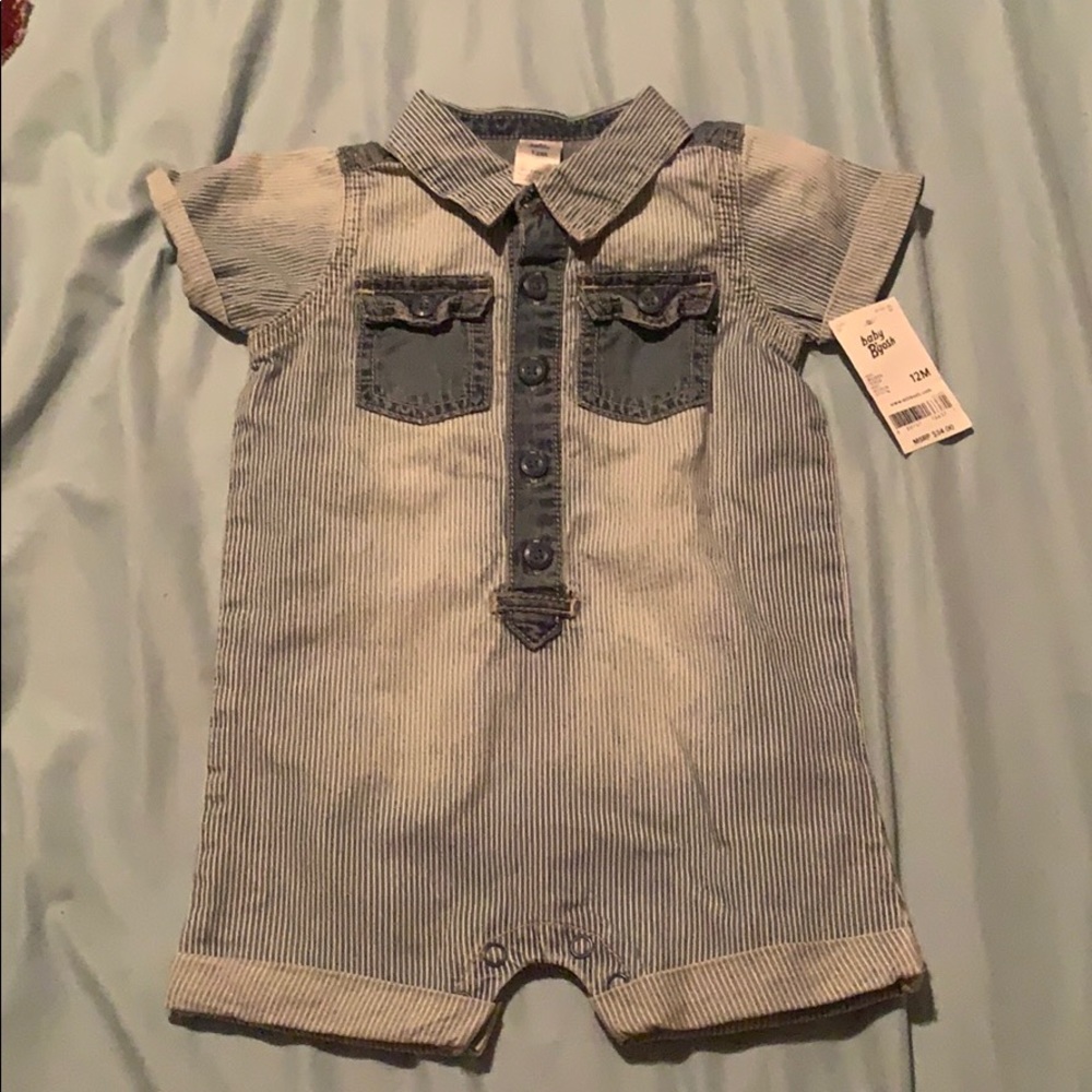 Denim Baby BGosh suit
